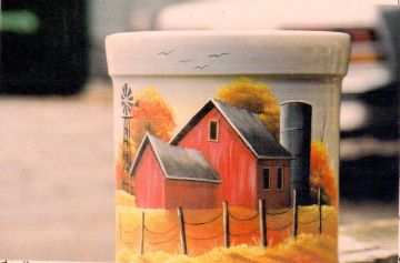 Fall Barn Scene - Debbie Toews